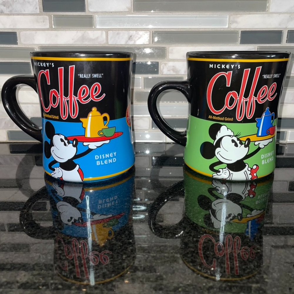 Disney Mickey's "Really Swell" Mugs